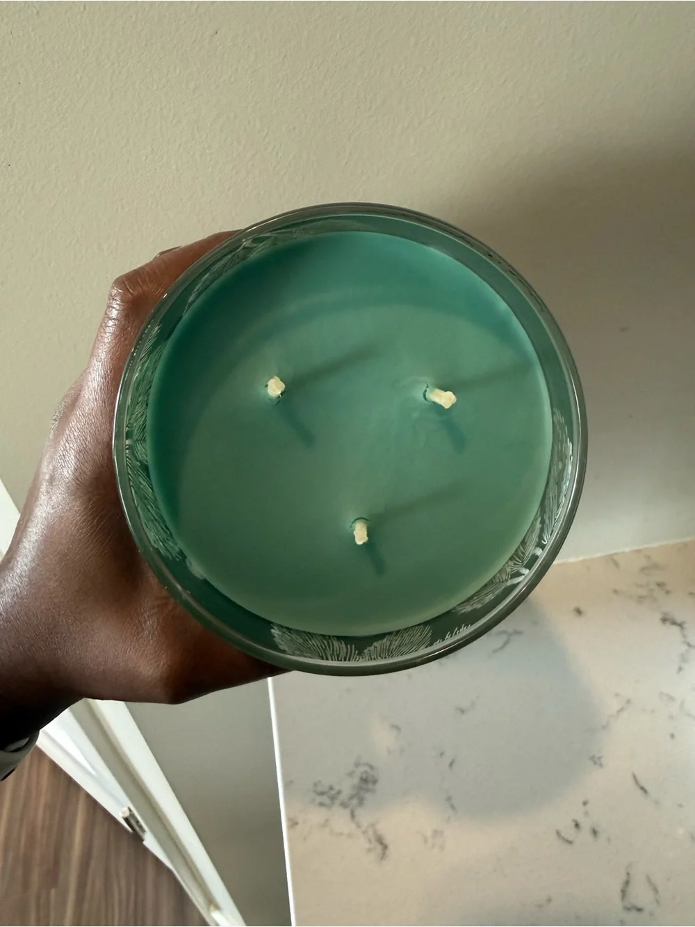 White Barn Winter Pear Forest Candle